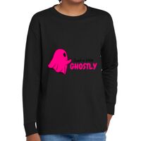 Youth Heavy Cotton 100% Cotton Long Sleeve T Shirt Thumbnail
