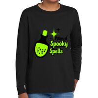 Youth Heavy Cotton 100% Cotton Long Sleeve T Shirt Thumbnail