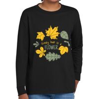 Youth Heavy Cotton 100% Cotton Long Sleeve T Shirt Thumbnail