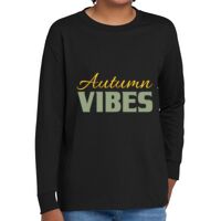 Youth Heavy Cotton 100% Cotton Long Sleeve T Shirt Thumbnail