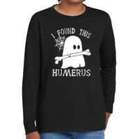 Youth Heavy Cotton 100% Cotton Long Sleeve T Shirt Thumbnail