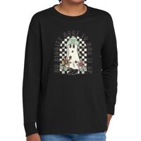 Youth Heavy Cotton 100% Cotton Long Sleeve T Shirt Thumbnail