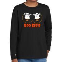 Youth Heavy Cotton 100% Cotton Long Sleeve T Shirt Thumbnail