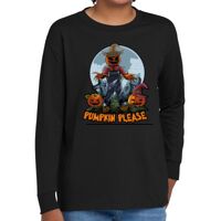 Youth Heavy Cotton 100% Cotton Long Sleeve T Shirt Thumbnail