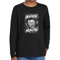 Youth Heavy Cotton 100% Cotton Long Sleeve T Shirt Thumbnail