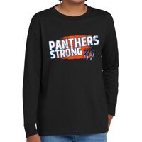 Youth Heavy Cotton 100% Cotton Long Sleeve T Shirt Thumbnail