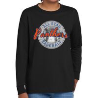 Youth Heavy Cotton 100% Cotton Long Sleeve T Shirt Thumbnail