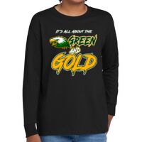 Youth Heavy Cotton 100% Cotton Long Sleeve T Shirt Thumbnail