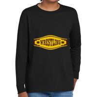 Youth Heavy Cotton 100% Cotton Long Sleeve T Shirt Thumbnail