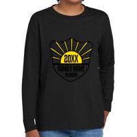 Youth Heavy Cotton 100% Cotton Long Sleeve T Shirt Thumbnail