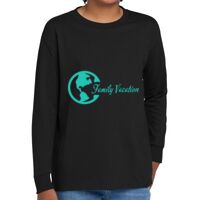 Youth Heavy Cotton 100% Cotton Long Sleeve T Shirt Thumbnail