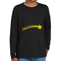 Youth Heavy Cotton 100% Cotton Long Sleeve T Shirt Thumbnail