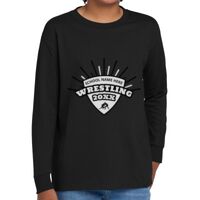 Youth Heavy Cotton 100% Cotton Long Sleeve T Shirt Thumbnail
