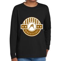 Youth Heavy Cotton 100% Cotton Long Sleeve T Shirt Thumbnail