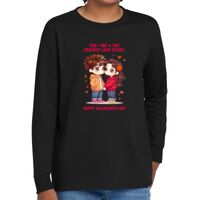 Youth Heavy Cotton 100% Cotton Long Sleeve T Shirt Thumbnail
