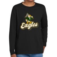 Youth Heavy Cotton 100% Cotton Long Sleeve T Shirt Thumbnail