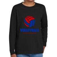 Youth Heavy Cotton 100% Cotton Long Sleeve T Shirt Thumbnail