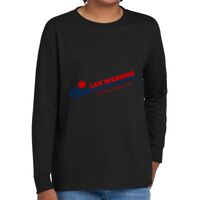 Youth Heavy Cotton 100% Cotton Long Sleeve T Shirt Thumbnail