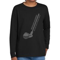 Youth Heavy Cotton 100% Cotton Long Sleeve T Shirt Thumbnail
