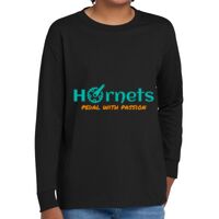 Youth Heavy Cotton 100% Cotton Long Sleeve T Shirt Thumbnail