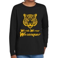 Youth Heavy Cotton 100% Cotton Long Sleeve T Shirt Thumbnail