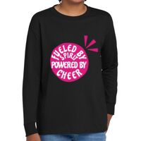 Youth Heavy Cotton 100% Cotton Long Sleeve T Shirt Thumbnail