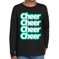 Youth Heavy Cotton 100% Cotton Long Sleeve T Shirt Thumbnail