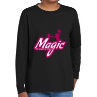 Youth Heavy Cotton 100% Cotton Long Sleeve T Shirt Thumbnail