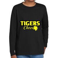 Youth Heavy Cotton 100% Cotton Long Sleeve T Shirt Thumbnail