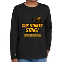 Youth Heavy Cotton 100% Cotton Long Sleeve T Shirt Thumbnail