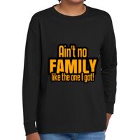 Youth Heavy Cotton 100% Cotton Long Sleeve T Shirt Thumbnail