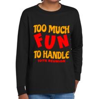 Youth Heavy Cotton 100% Cotton Long Sleeve T Shirt Thumbnail