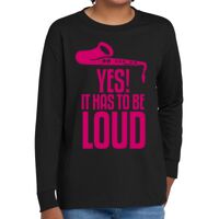 Youth Heavy Cotton 100% Cotton Long Sleeve T Shirt Thumbnail
