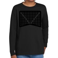 Youth Heavy Cotton 100% Cotton Long Sleeve T Shirt Thumbnail