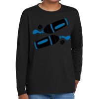 Youth Heavy Cotton 100% Cotton Long Sleeve T Shirt Thumbnail