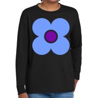 Youth Heavy Cotton 100% Cotton Long Sleeve T Shirt Thumbnail