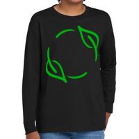 Youth Heavy Cotton 100% Cotton Long Sleeve T Shirt Thumbnail
