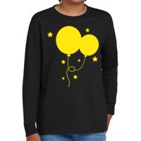 Youth Heavy Cotton 100% Cotton Long Sleeve T Shirt Thumbnail
