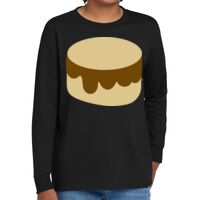 Youth Heavy Cotton 100% Cotton Long Sleeve T Shirt Thumbnail