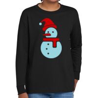 Youth Heavy Cotton 100% Cotton Long Sleeve T Shirt Thumbnail
