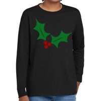 Youth Heavy Cotton 100% Cotton Long Sleeve T Shirt Thumbnail