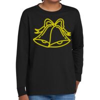Youth Heavy Cotton 100% Cotton Long Sleeve T Shirt Thumbnail