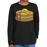 Youth Heavy Cotton 100% Cotton Long Sleeve T Shirt Thumbnail