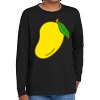 Youth Heavy Cotton 100% Cotton Long Sleeve T Shirt Thumbnail