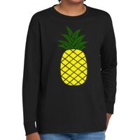 Youth Heavy Cotton 100% Cotton Long Sleeve T Shirt Thumbnail