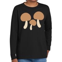 Youth Heavy Cotton 100% Cotton Long Sleeve T Shirt Thumbnail