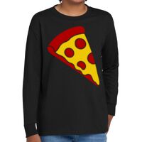 Youth Heavy Cotton 100% Cotton Long Sleeve T Shirt Thumbnail