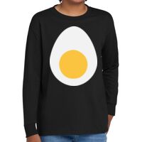 Youth Heavy Cotton 100% Cotton Long Sleeve T Shirt Thumbnail