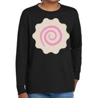 Youth Heavy Cotton 100% Cotton Long Sleeve T Shirt Thumbnail