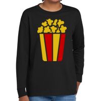 Youth Heavy Cotton 100% Cotton Long Sleeve T Shirt Thumbnail
